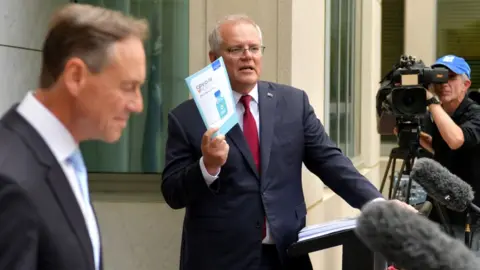 Getty Images greg hunt, scott morrison