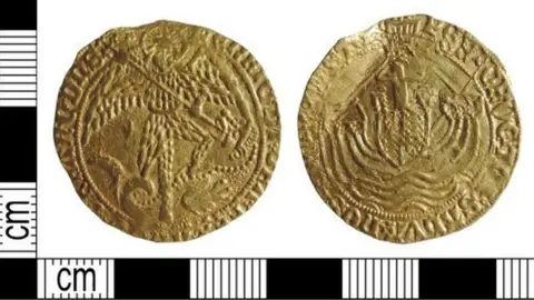 Derby Museums Trust Gold coin Derbyshire detectorist