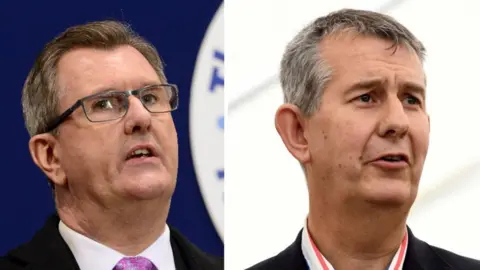 BBC Sir Jeffrey Donaldson and Edwin Poots