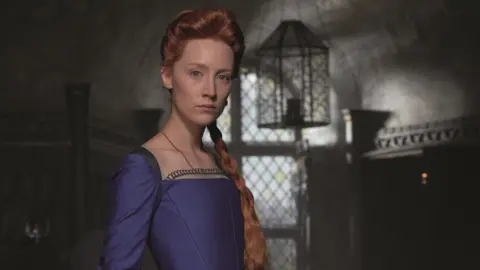 Universal Pictures/PA Saoirse Ronan as Mary Queen of Scots
