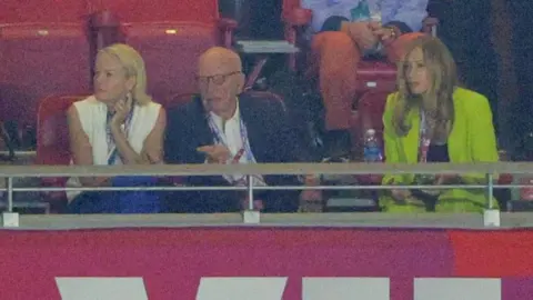 Reuters Elisabeth Murdoch, Rupert Murdoch and Ann Lesley Smith