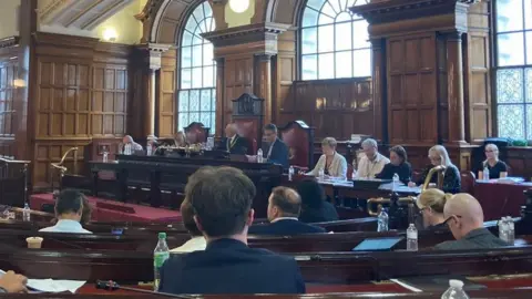 BBC Liverpool City Council meeting