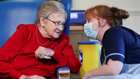 Getty Images care home vaccination