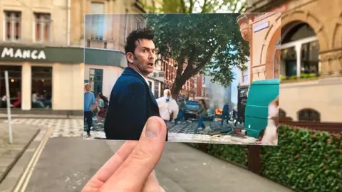 Logan Walker The Doctor, David Tennant in Bristol