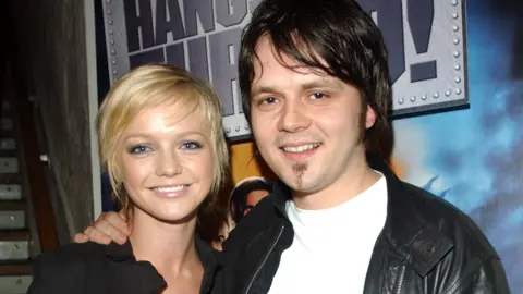 PA Media Hannah Spearritt and Paul Cattermole in 2005