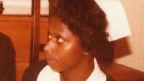 Family handout Paulette Bolton as a young nurse