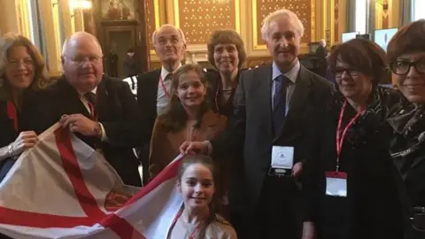 Dr Gilly Carr Dr Gilly Carr, Eric Pickles and relatives of Hedwig Bercu and Dorothea Weber