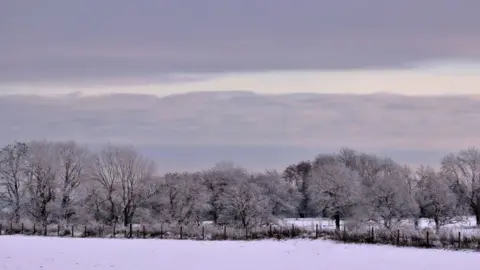 Nick Coggins Snow and frost in Teesdale