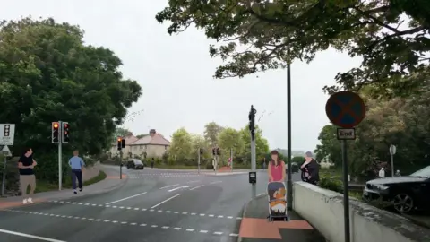 Isle of Man Government Proposals for a new road junction in Ballasalla