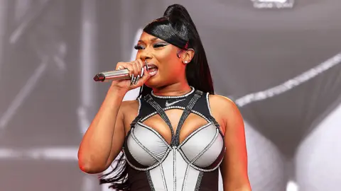 Getty Images Megan Thee Stallion performing