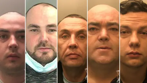 Gwent Police Jailed men