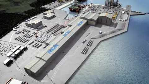 Global Energy/Haizea Illustration of planned factory