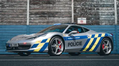 Czech Police The Czech police's converted Ferrari 458 Italia