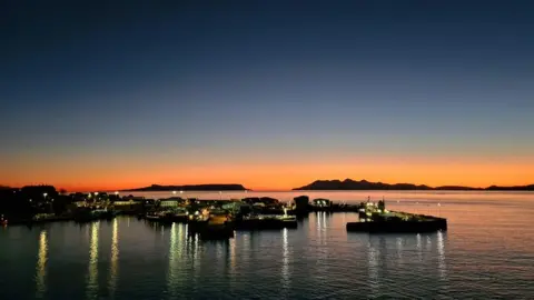 Terrace Views/BBC Weather Watchers Mallaig sunset