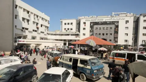 Getty Images Al-Shifa hospital in Gaza