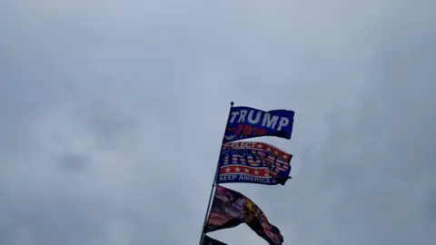 Holly Honderich Trump flag