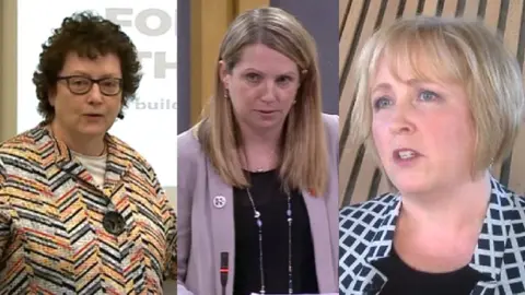 BBC Elin Jones, Hannah Blythyn and Suzy Davies