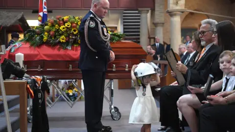 EPA Funeral service in Sydney church