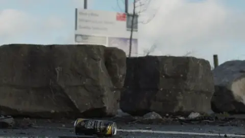 BBC The site of the proposed TVR building