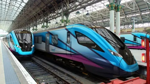 Liverpool Manchester fast rail journeys to double