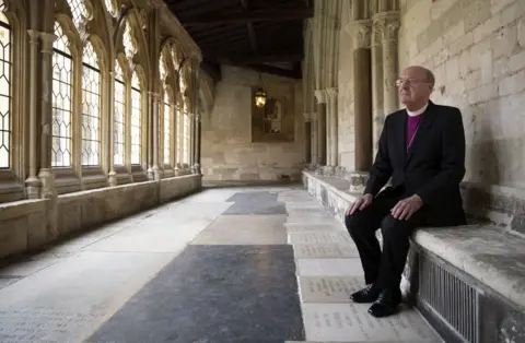 PA The Rt Revd David Conner, Dean of Windsor, who will conduct the wedding of Princess Eugenie to Jack Brooksbank