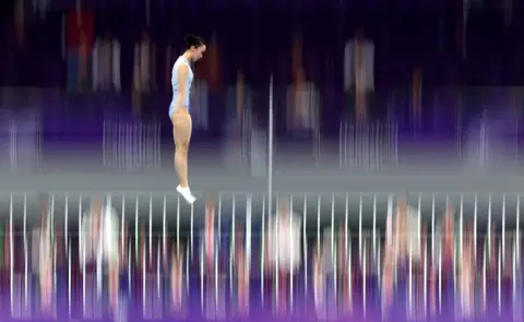 Eloisa Lopez / Reuters China's Zhu Xueying in action