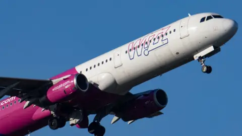 Getty Images Wizz Air plane