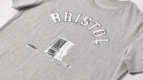 East Bristol Auctions Banksy Colston T-shirt