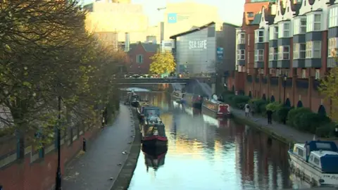 BBC Canal in Birmingham