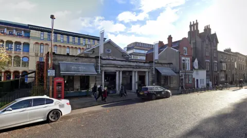 Google Browns restaurant outside view