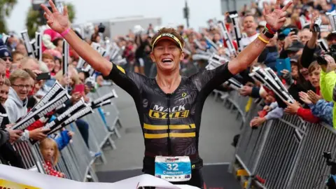 Huw Fairclough/Ironman Our NEW IRONMAN Wales champion is Australia's Cameron Wurf! What a performance!