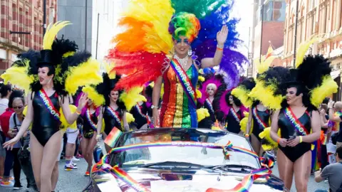 Getty Images Manchester Pride Parade in 2019