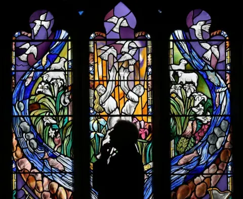 PA Media Stained glass window