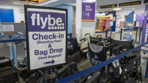 Getty Images Flybe bag drop