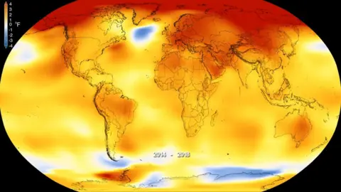 NASA Nasa temperatures