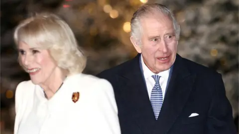 Reuters King Charles with Camila, the Queen Consort