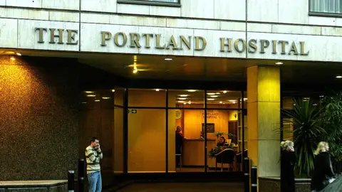 Getty Images portland hospital london