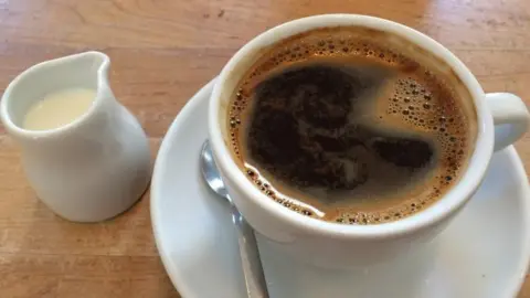 A cup of coffee