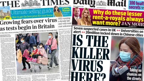 The Times and Daily Mail