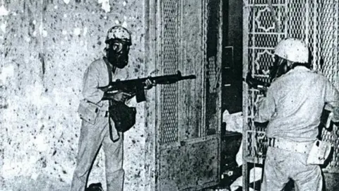 Alamy Saudi soldiers, Mecca, 1979