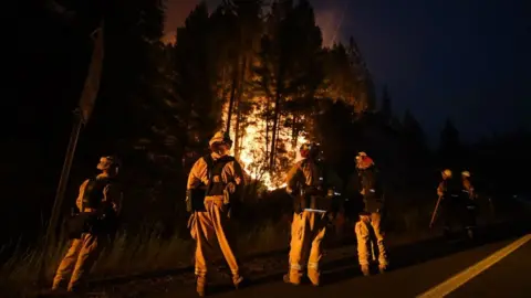 Getty Images fire crews