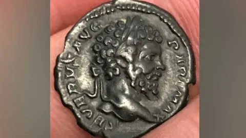 John Morton Roman silver denarius of Septimius Severus