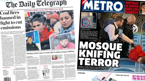 Daily Telegraph and Metro