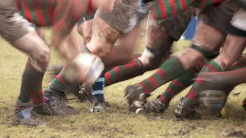 Getty Images Rugby scrum