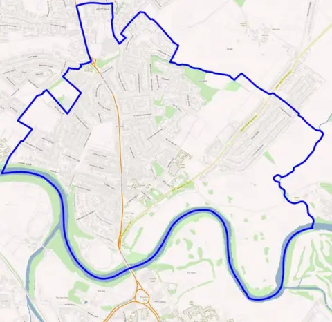 Carlisle City Council Map showing new proposed council area