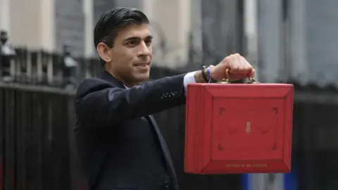 BBC Rishi Sunak delivers the budget
