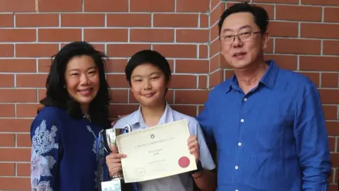 Lyn Khaw Lyn, Ren and Richard Khaw.