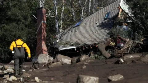 Getty Images wrecked home