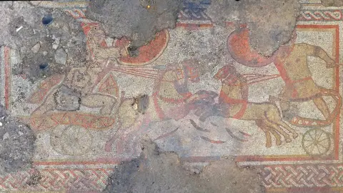 Historic England Achilles mosaic