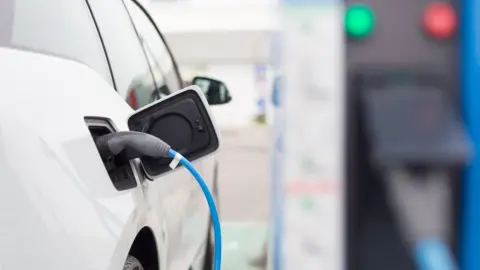 Getty Images Electric car charging point